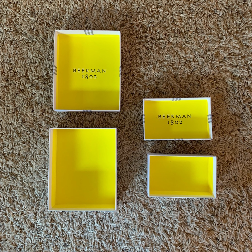 Beekman 1802 Bright Yellow Box Collection